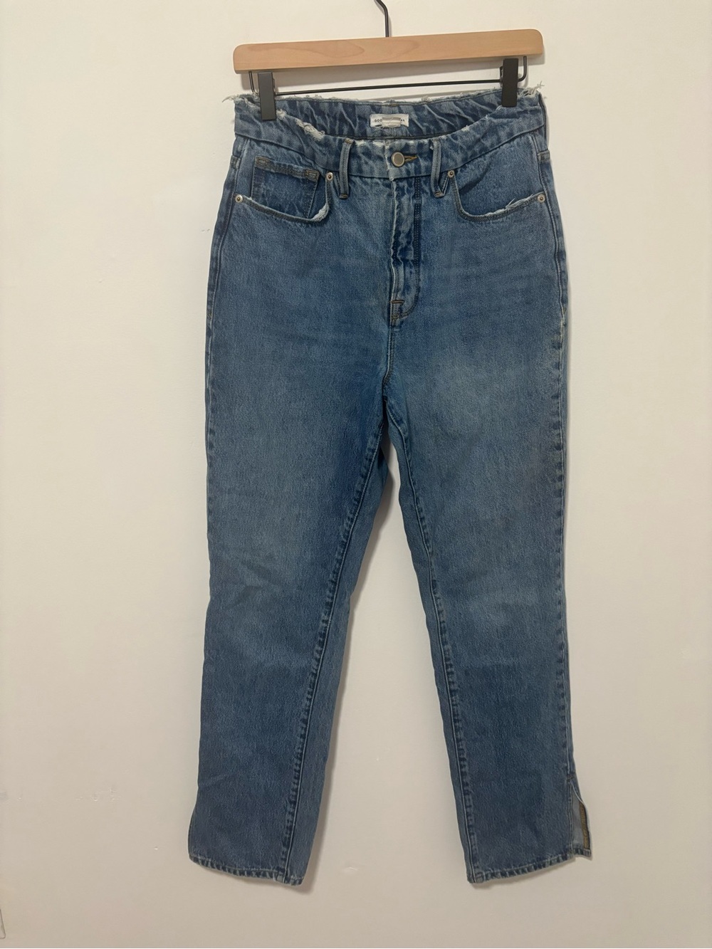 Good American mom jeans high waisted
